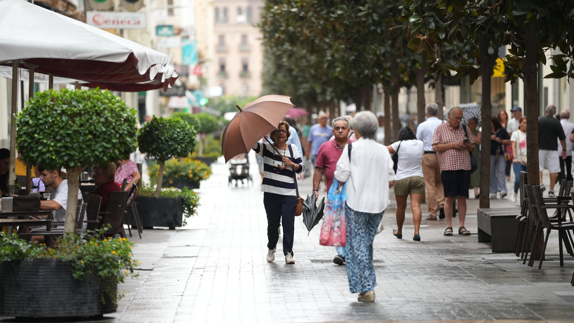 Primeras lluvias de otoño en Córdoba
