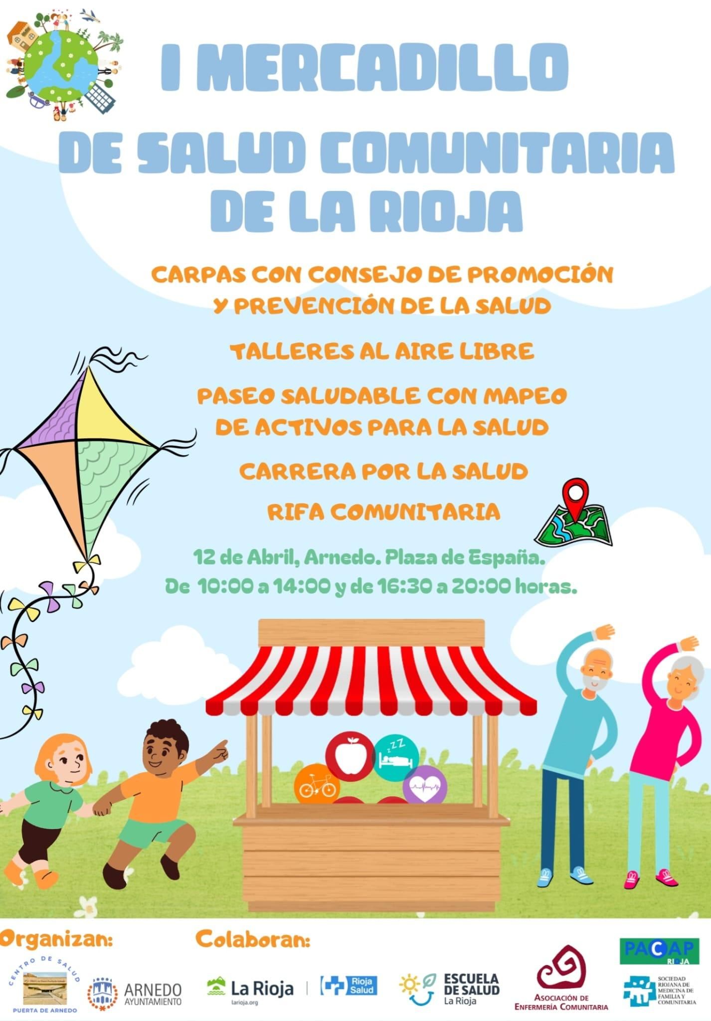 I Mercadillo de Salud Comunitaria de La Rioja