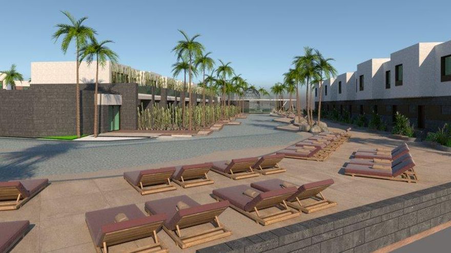 Acceso directo a la piscina, exclusividad y hasta mayordomo: comienzan las obras de un nuevo resort de lujo en Lanzarote