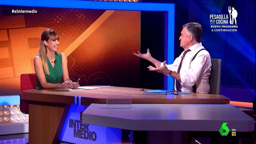 Wyoming felicitó a Sandra Sabatés por sus 11 años en 'El Intermedio'... con broma por Thais Villas