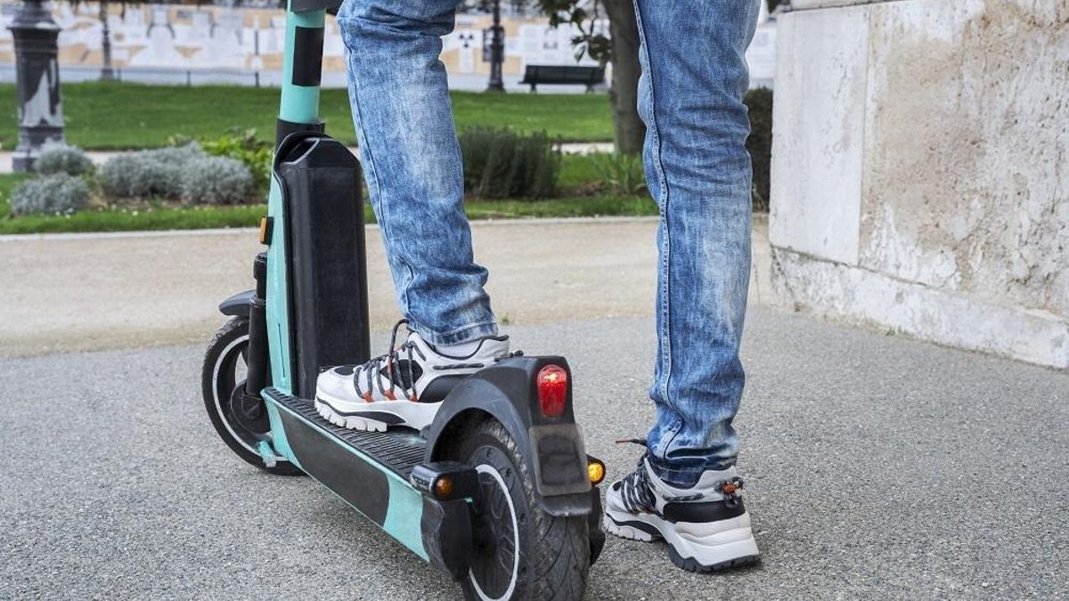 Patinete eléctrico.