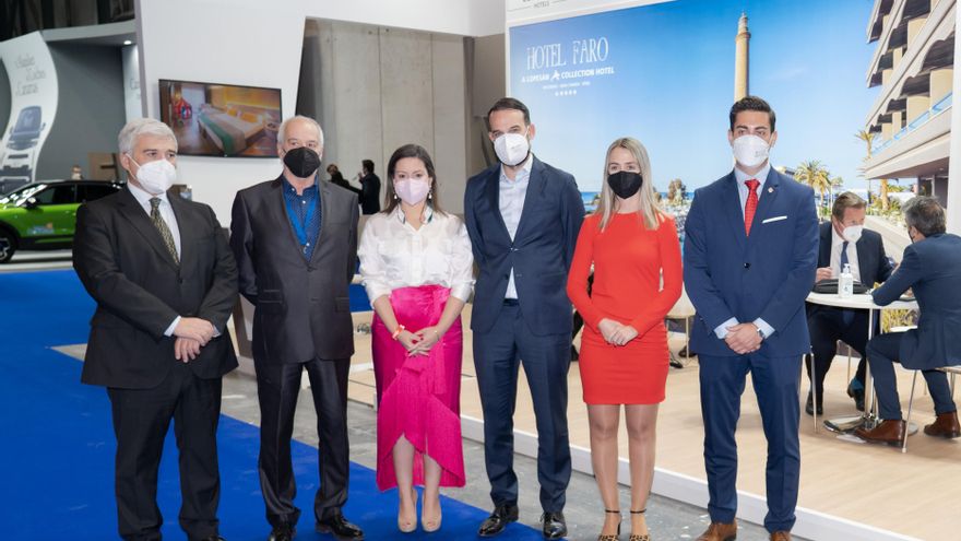 Lopesan defiende en Fitur la construcción de nuevos hoteles en el sur de Gran Canaria