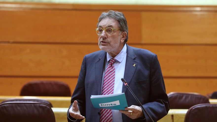 E portavoz de JxCAT, Josep Lluís Cleries, en una imagen de archivo. EFE/Kiiko Huesca