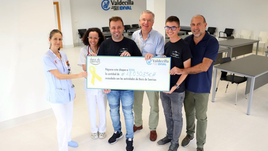 'El Reto De La Caja' recauda más de 18.000 euros para la investigación contra el cáncer infantil en el IDIVAL