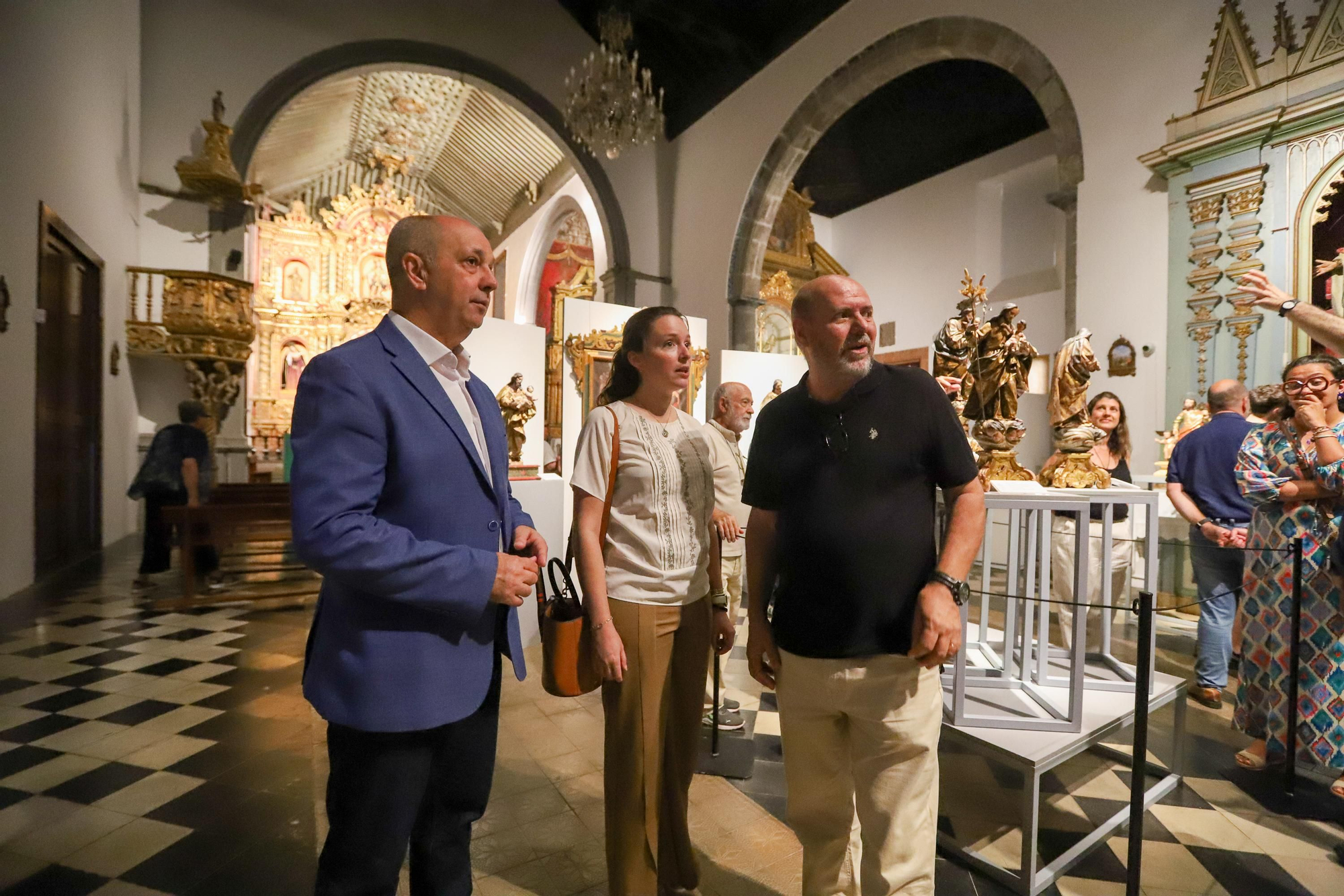 La exposición 'San José. Arte y Devoción en La Palma'.