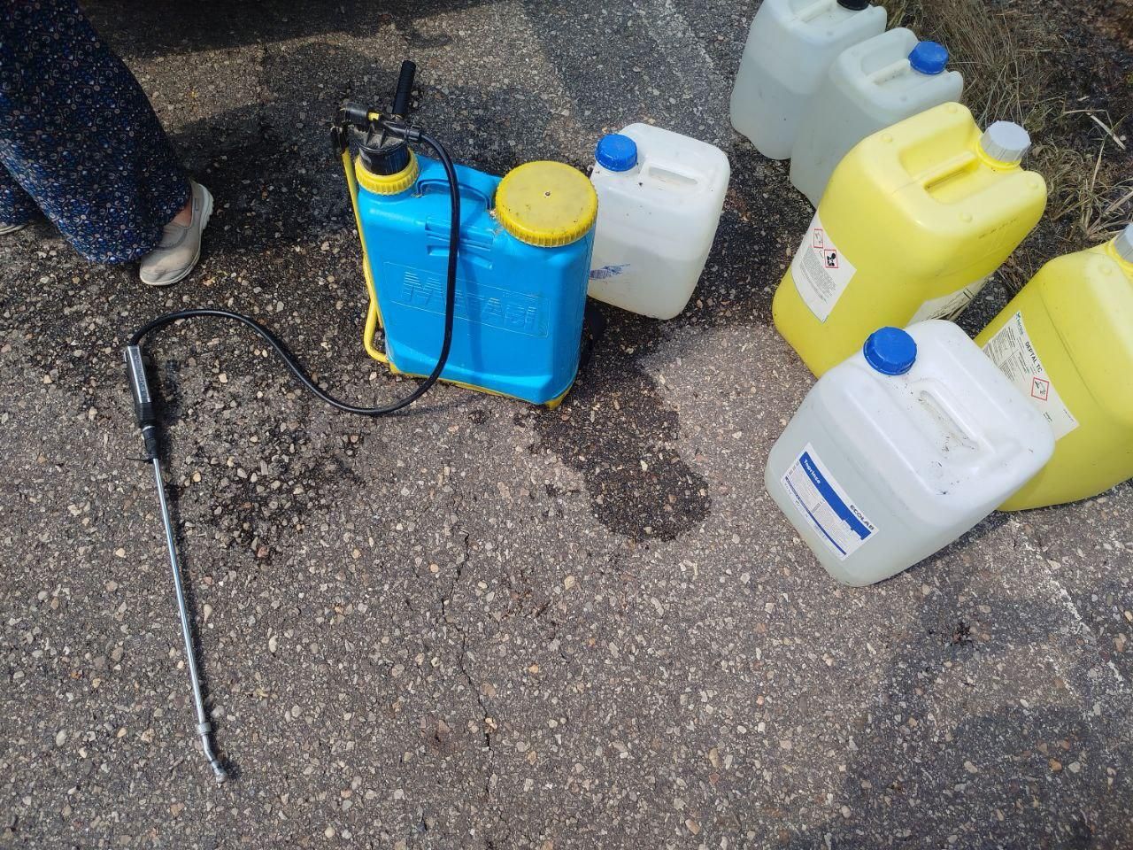 Operativo antiincendios de La Nora del Río. / Antonio Vega ILEÓN