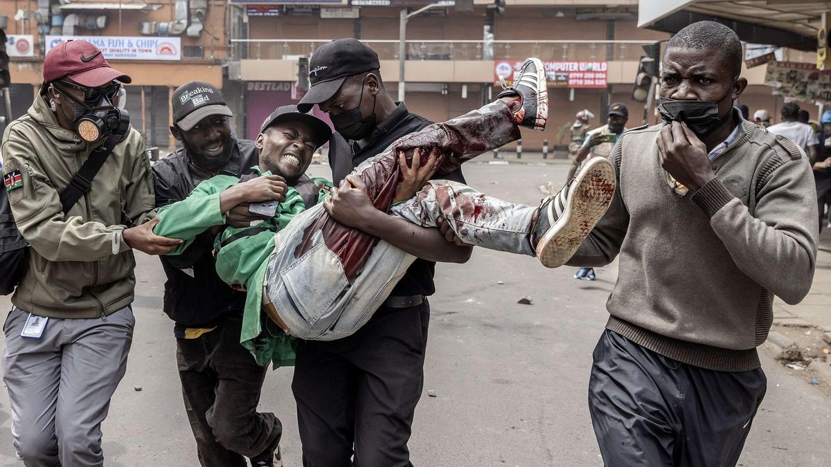 World Press Photo: premian el trabajo de un fotógrafo que retrató la represión a las protestas en Kenia