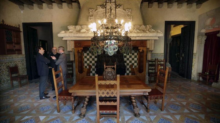 La Casa Amatller recupera el esplendor de 1900, tras restaurar su primer piso