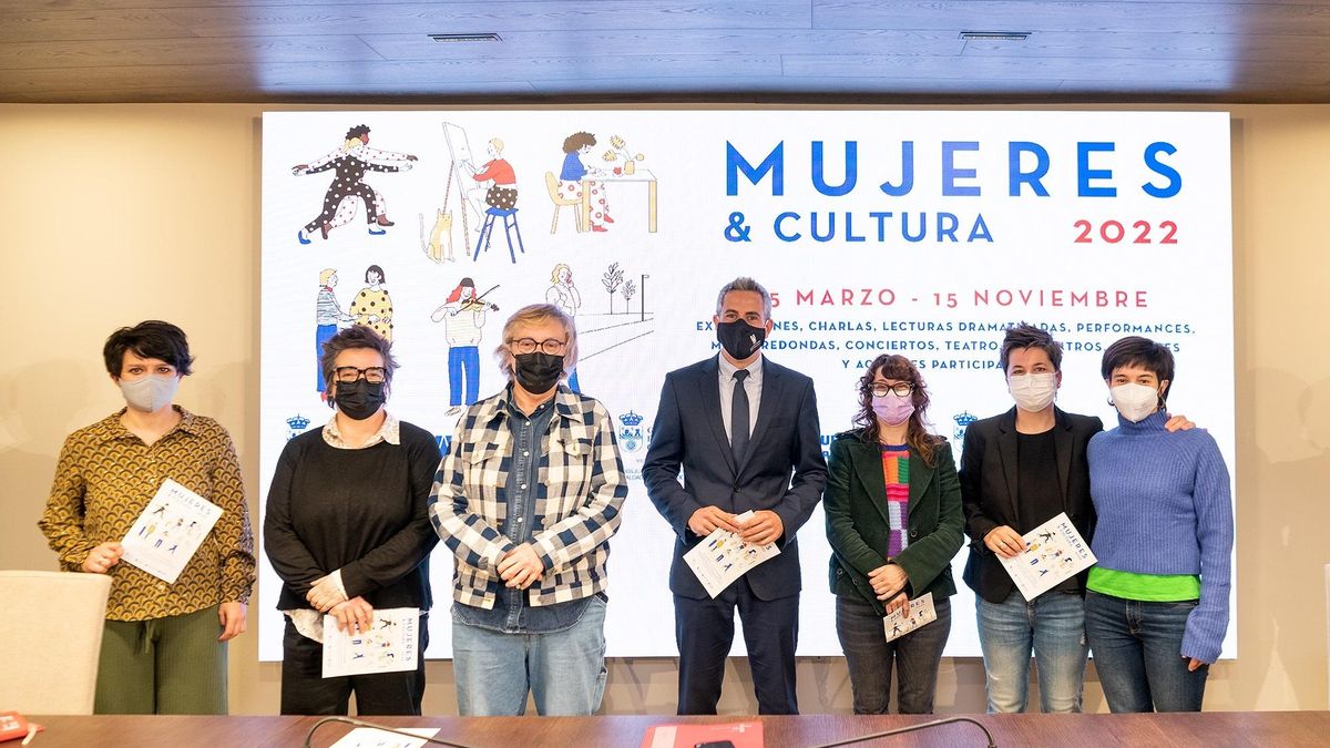 Presentación de la IV edición del programa 'Mujeres & Cultura'.