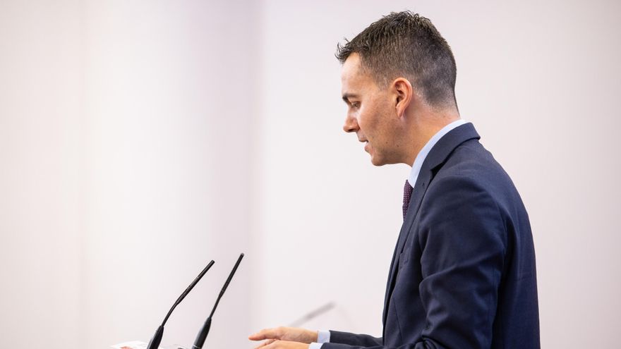 El portavoz del Grupo Parlamentario Socialista en el Congreso de los Diputados, Héctor Gómez.