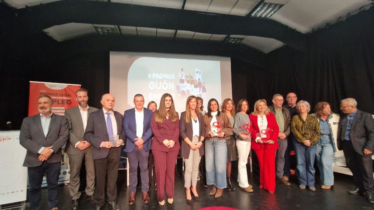Il Premios Gijón Empleo: la ciudad reconoce ejemplos de superación, formación y oportunidades