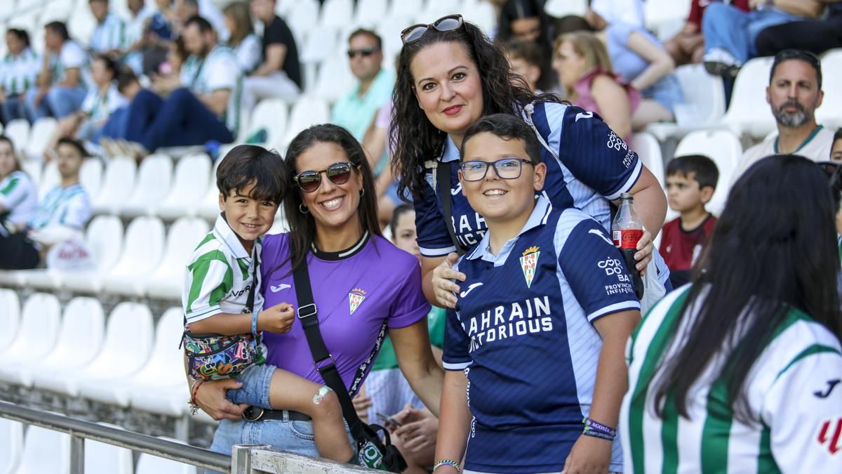 Grada Blanquiverde del Córdoba CF - Sporting de Gijón