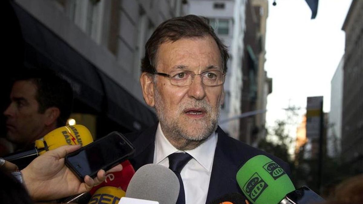 Rajoy, a su llegado al hotel en el que se alojará en Nueva York