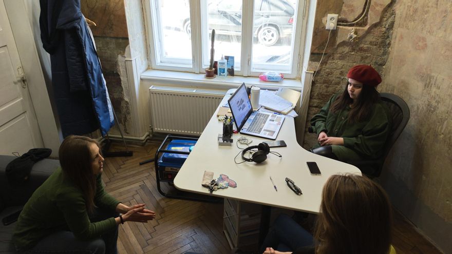 Olga Honchar creó el Museum Crisis Center pocos días después de que Putin diera la orden de invadir Ucrania