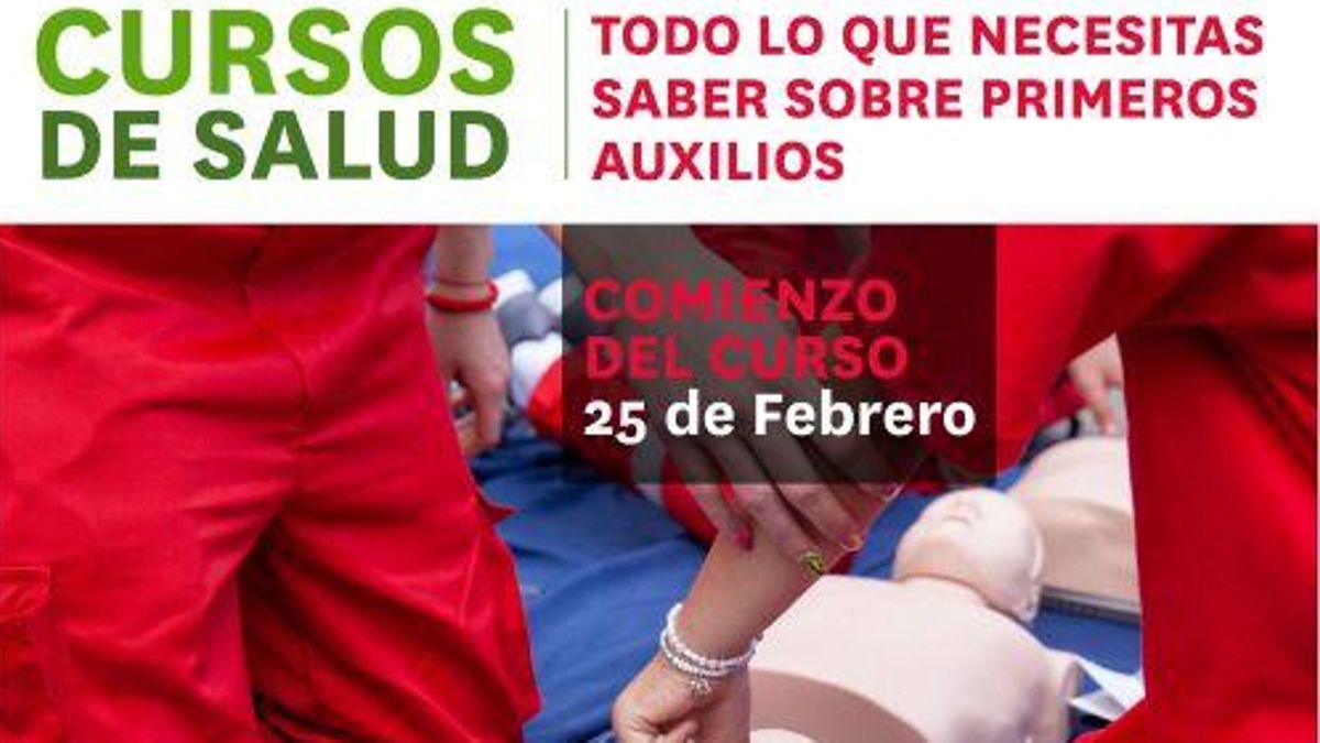 El Colegio de Enfermería ofrece un curso online gratuito sobre primeros auxilios