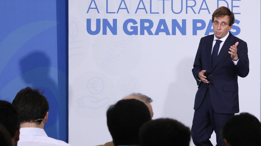 El alcalde de Madrid, José Luis Martínez-Almeida