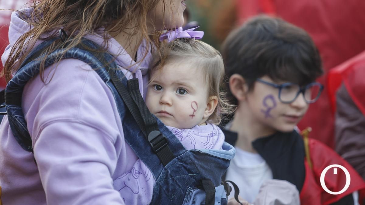Manifestación contra la violencia machista 25N