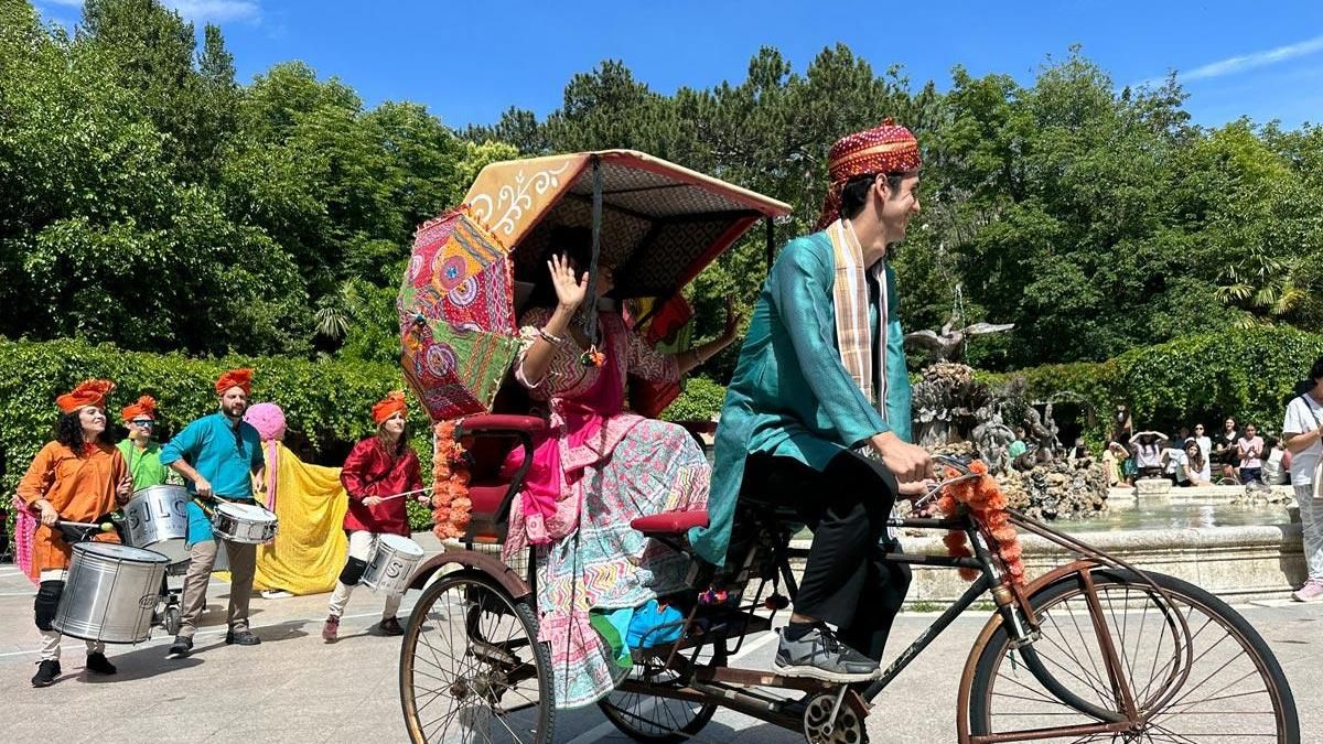 Festival Jaipur Rickshaw de Fuente del Cisne en Valladolid.