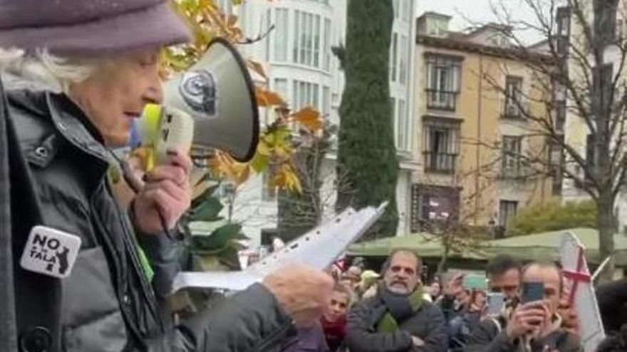 Marisa Paredes encabeza la oposición a las talas en el centro de Madrid: "Se va a convertir en una triste explanada"