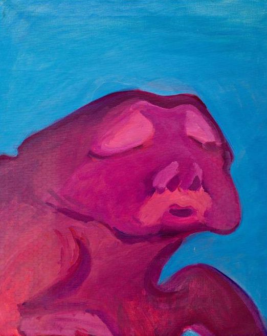 'Self Portrait as Monster', de Maria Lassnig, 1964