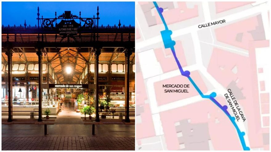 El Mercado de San Miguel reabre después de sus obras aunque espera otra gran reforma que toca el trazado de la muralla