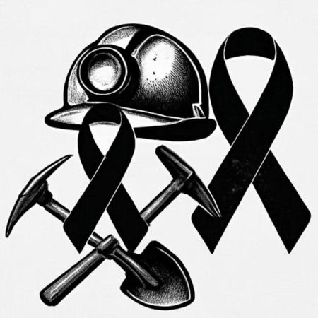 El luto por los mineros que fallecen en un accidente laboral conmociona a toda la familia minera