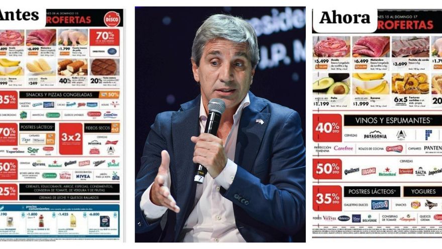 Después de la reunión con supermercadistas, Caputo celebró cambios en la "modalidad de las promociones"
