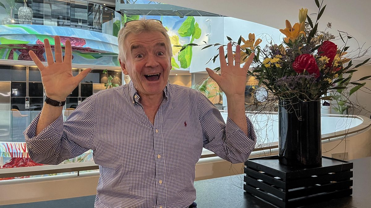 El fundador y presidente de Ryanair, Michael O'Leary, en una imagen de archivo