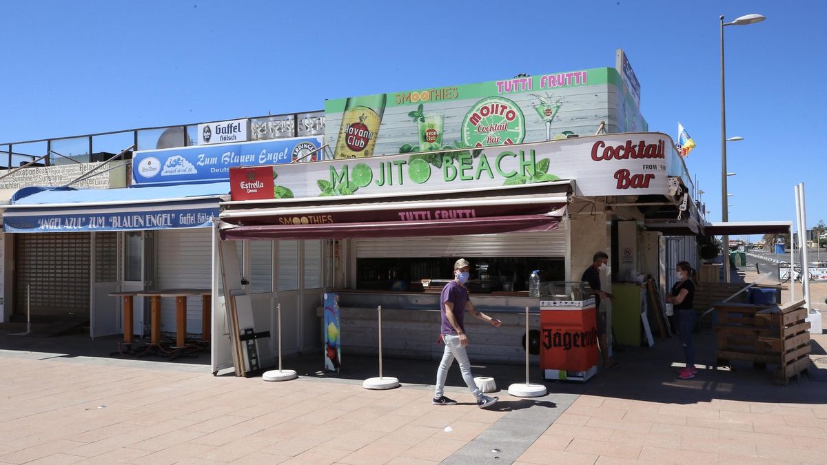 FOTOGALERÍA | Sábado de paseo y deporte en las playas del sur de Gran Canaria