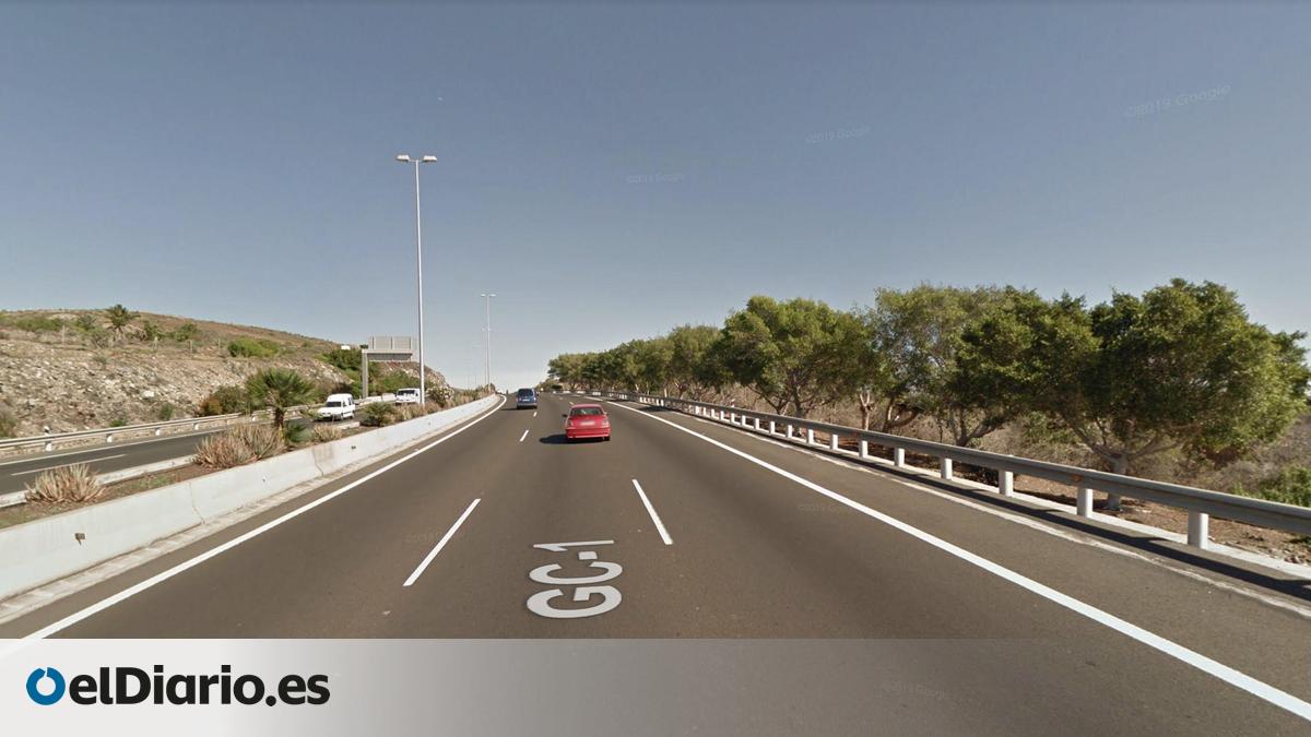 Una mujer herida leve tras colisionar con un camión que transportaba 70 bombonas de butano en la GC-1