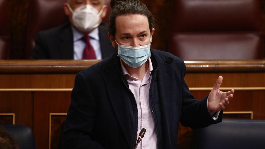 El secretario general de Podemos y vicepresidente segundo del Gobierno, Pablo Iglesias,
