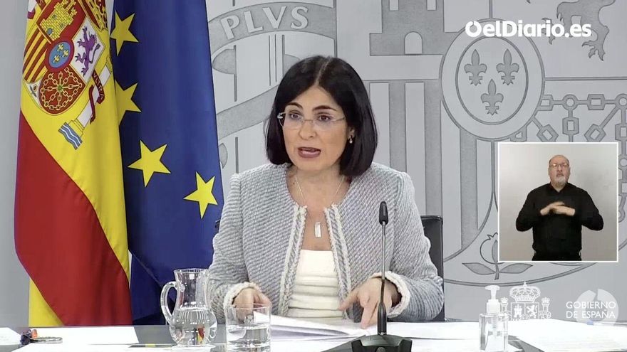 Carolina Darias, ministra de Sanidad.
