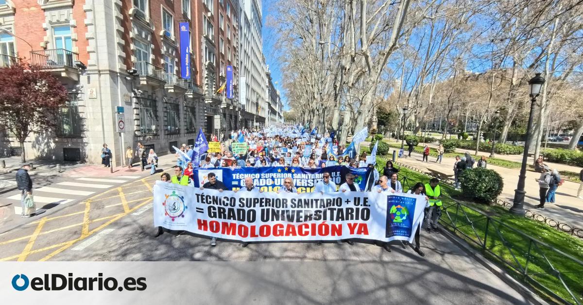 Huelga de cuatro días en sanidad: los técnicos superiores van al paro por sus condiciones y su formación