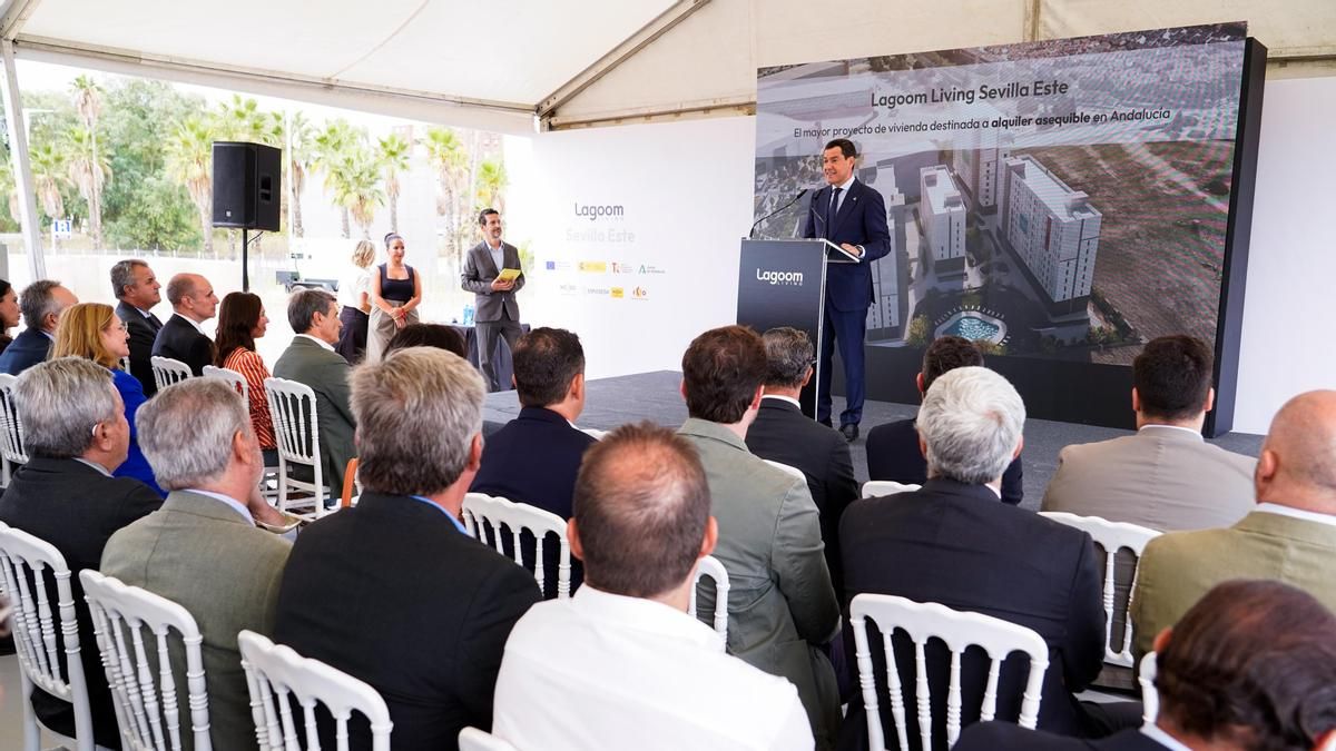 Moreno apuesta por la colaboración público-privada para resolver la crisis de la vivienda frente a las "proclamas"