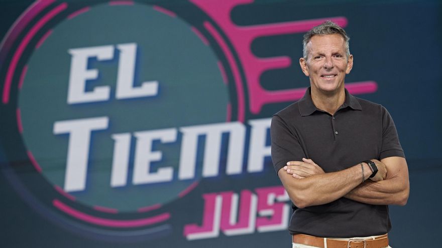 Joaquín Prat, al frente de 'El tiempo justo'