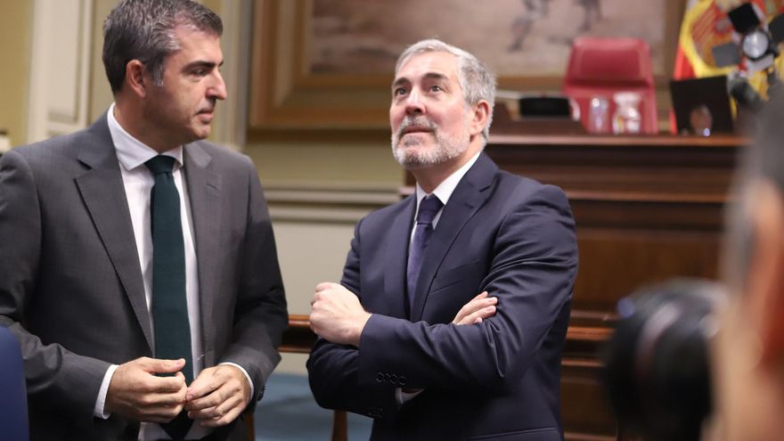 Clavijo elude el caso Koldo, aplaza de nuevo la prometida rebaja del IGIC y anuncia un debate demográfico
