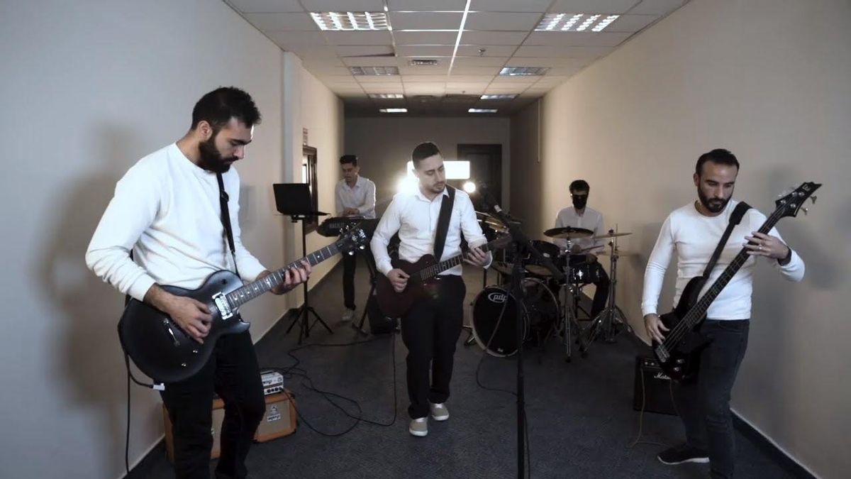 La banda gazatí Osprey V, a la espera de la embajada española para poder tocar en el concierto por Palestina de Barcelona