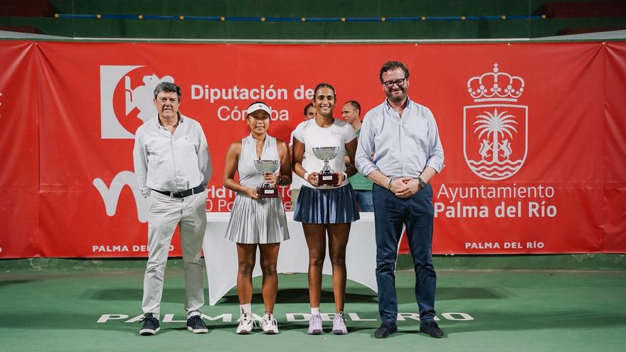 Bhosale y Tian, campeonas de dobles del Open Diputación Ciudad de Palma del Río