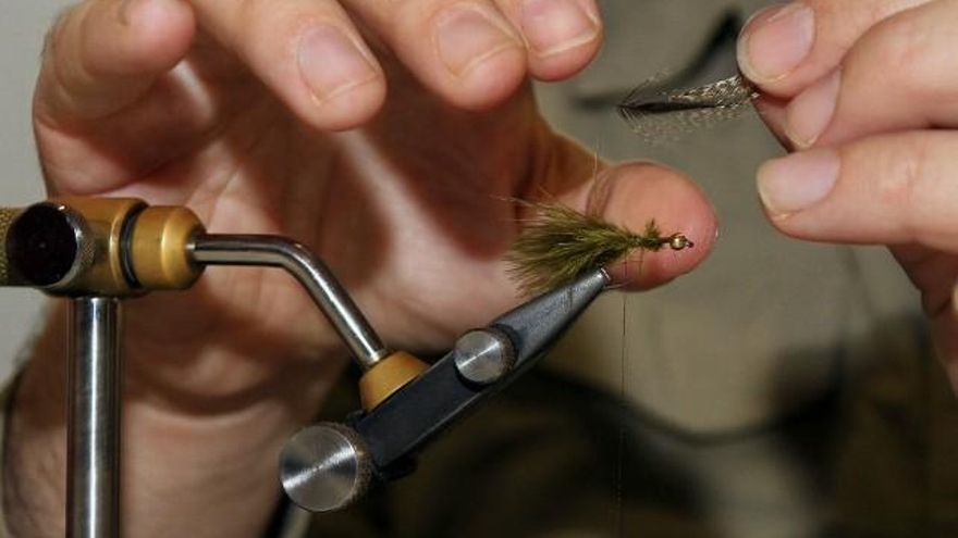 Peio García / ICAL XXI Muestra de Gallo de Pluma y Mosca Artificial de La Vecilla (León).