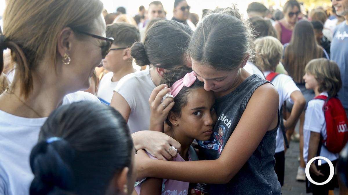 Despedida de los niños saharauis del programa Vacaciones en Paz
