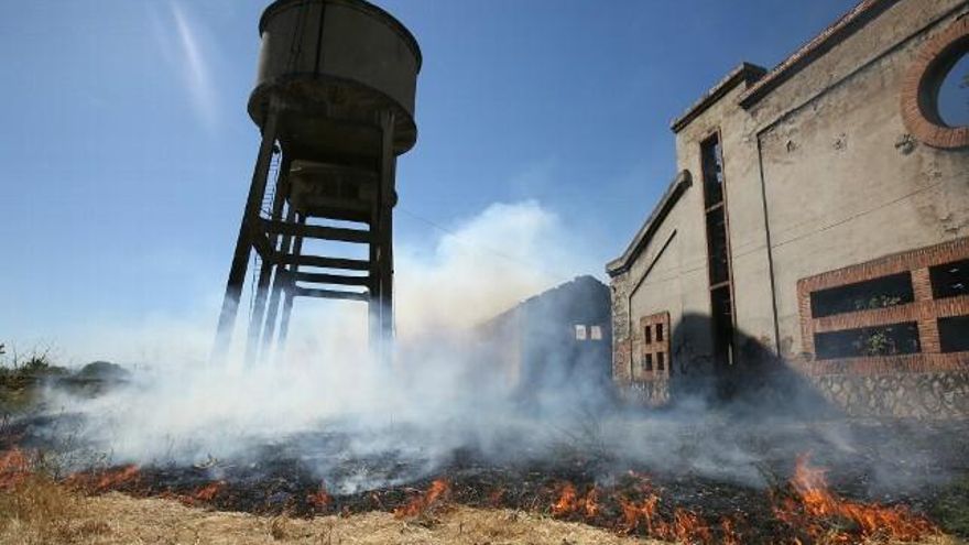 César Sánchez / ICAL Incendio en Ponferrada