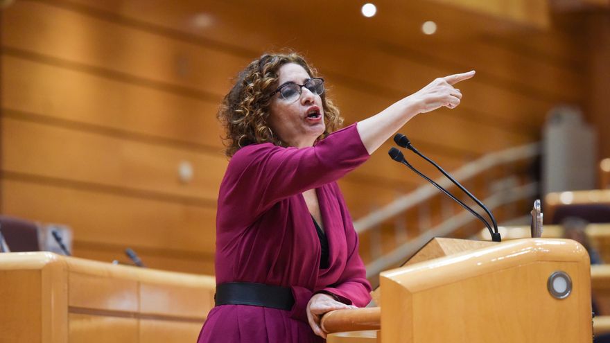 La ministra de Hacienda y Función Pública, María Jesús Montero.