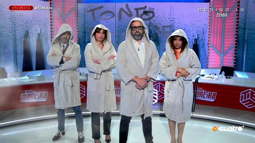 Risto responde a la broma de Raúl Cimas en 'Todo es mentira' y se defiende de ser una "organización criminal"