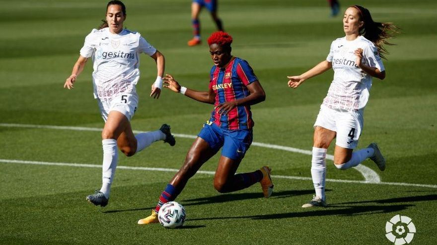 El Barcelona le hace un set al EDF
