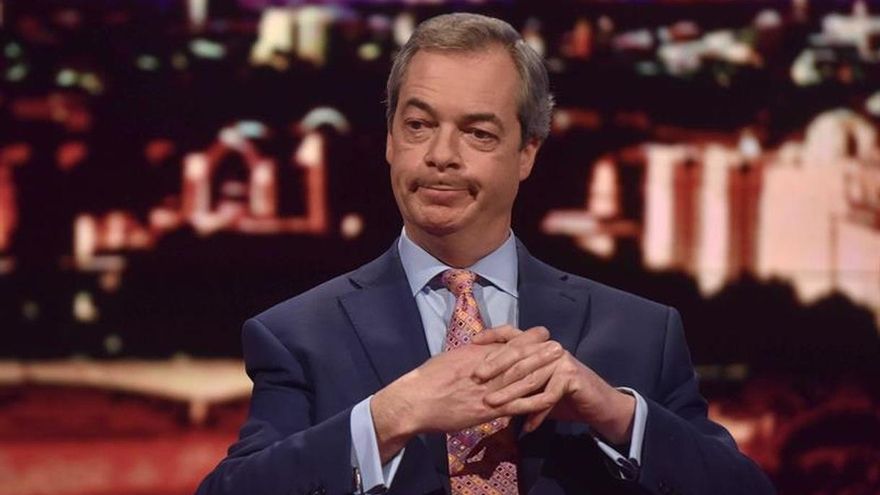 Farage dice que el "Brexit" permitirá "enviar de vuelta" a los inmigrantes