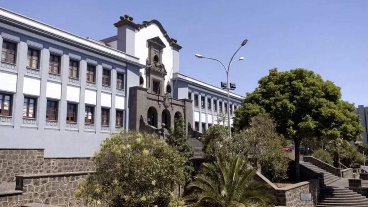 Imagen de archivo del campus central de la Universidad de La Laguna.