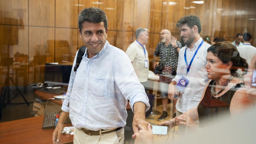 Mazón acudirá al congreso del PP europeo en València el día 29 y el 30 "por la mañana", antes de volar a EEUU