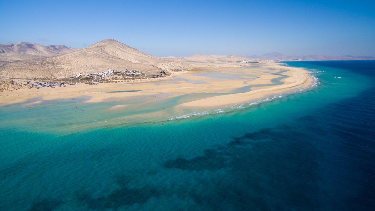Playa Risco del Paso en Fuerteventura