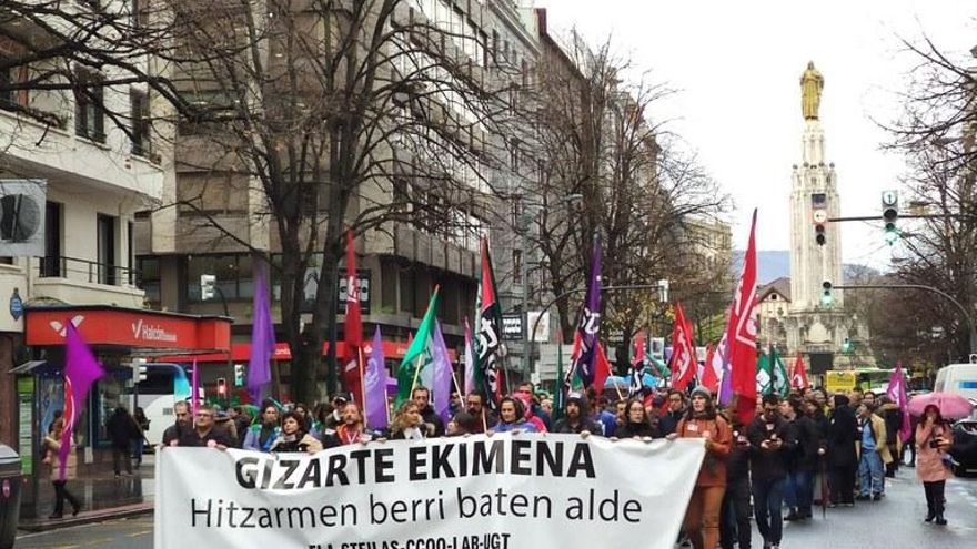 Diez nuevas jornadas de huelga en los colegios concertados religiosos vascos para arrancar el año