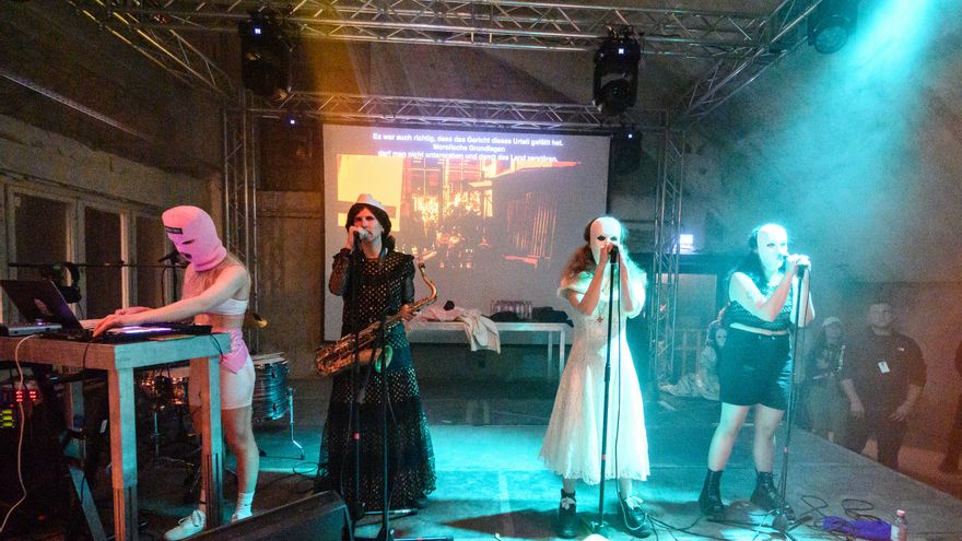 Imagen de archivo de las Pussy Riot.